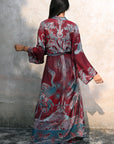 Red Ocean - Robe Kaftan