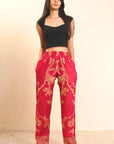 'Raspberry' - Tree of Life  Pants