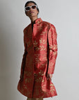 Peach Gold - Jodhpur Coat Jacket