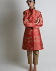 Peach Gold - Jodhpur Coat Jacket