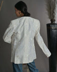 White In White  - Jodhpur Coat Jacket