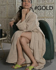 Gold - Wool Robe Kaftan