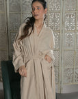 Gold - Wool Robe Kaftan