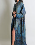 Navy Night - Robe Kaftan