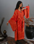 Red Orange - Kimono Kaftan