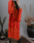 Red Orange - Kimono Kaftan