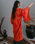 Red Orange - Kimono Kaftan