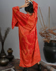 Red Orange - Kimono Kaftan