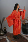 Red Orange - Kimono Kaftan