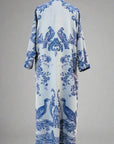 Sapphire Blue - Robe Kaftan