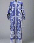 Sapphire Blue - Robe Kaftan