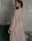 Pink - Wool Robe Kaftan