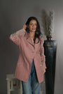 Baby Pink and Red - Taylor Coat Jacket