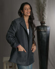 Charcoal and Grey - Taylor Coat Jacket