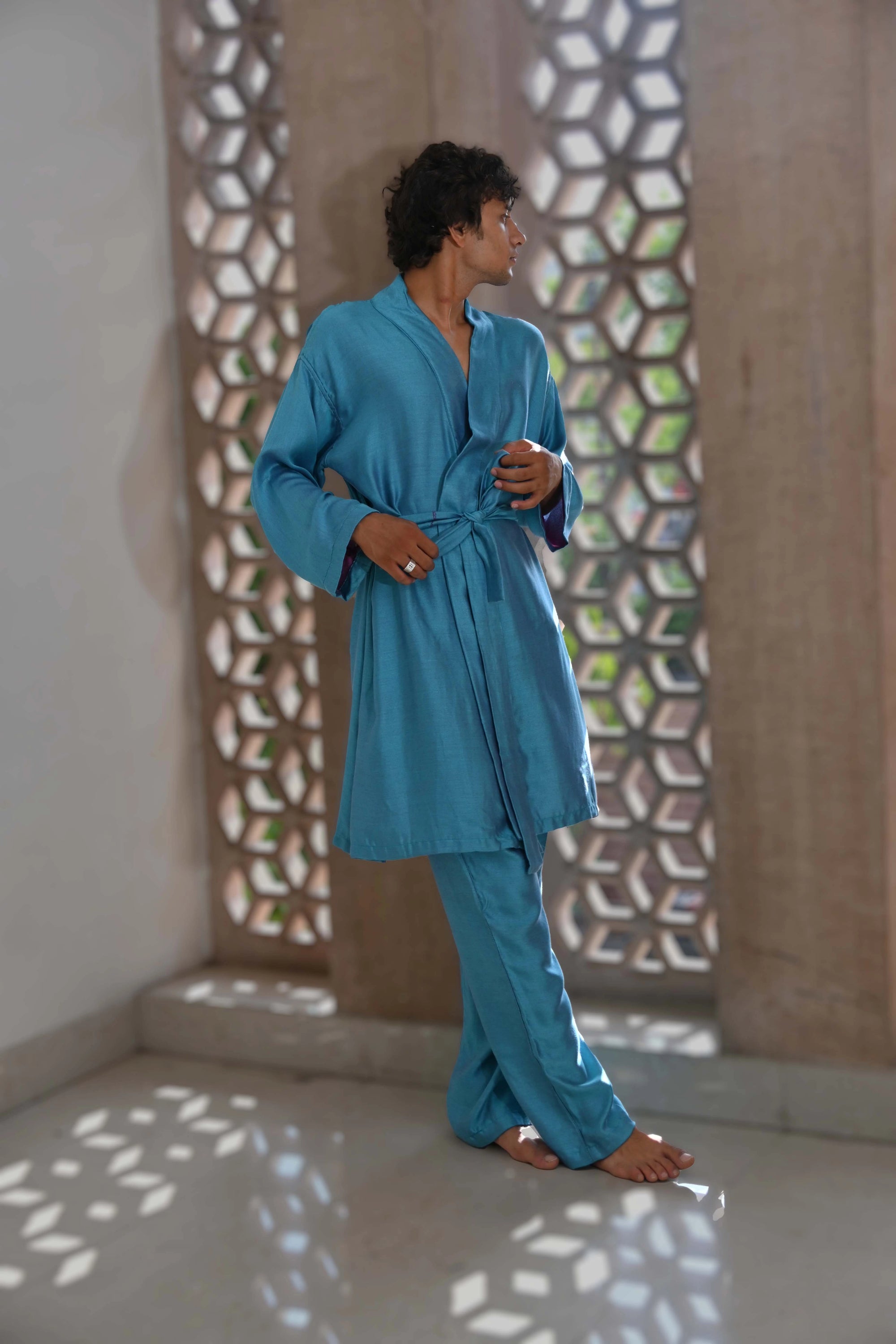 Raspberry &amp; Ice - Robe Kaftan