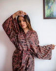 Grape Wine - Robe Kaftan