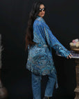 Mavricks Blue - Robe Kaftan