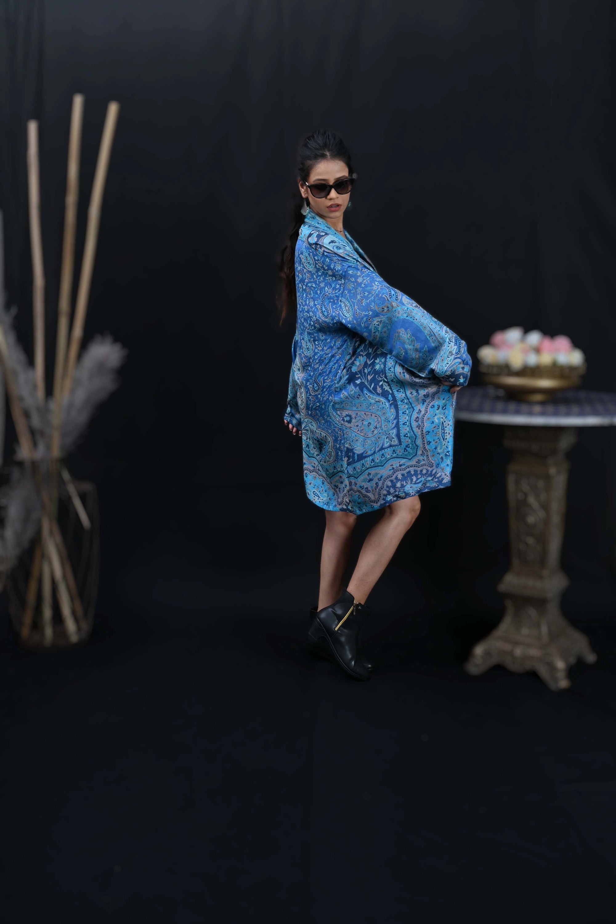 Mavricks Blue - Kaftan Shirt