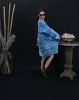 Mavricks Blue - Kaftan Shirt