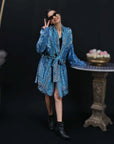 Mavricks Blue - Kaftan Shirt