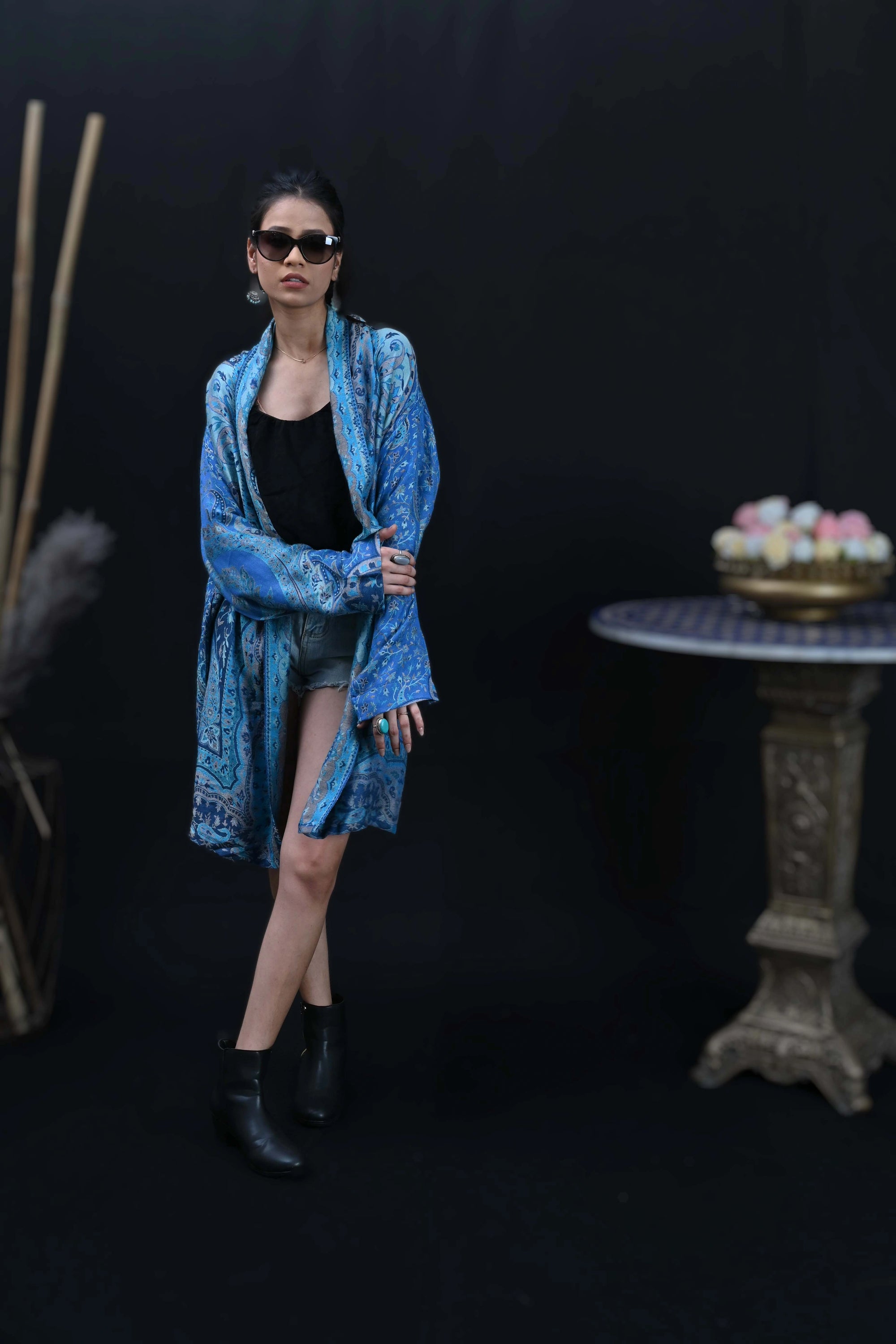 Mavricks Blue - Kaftan Shirt