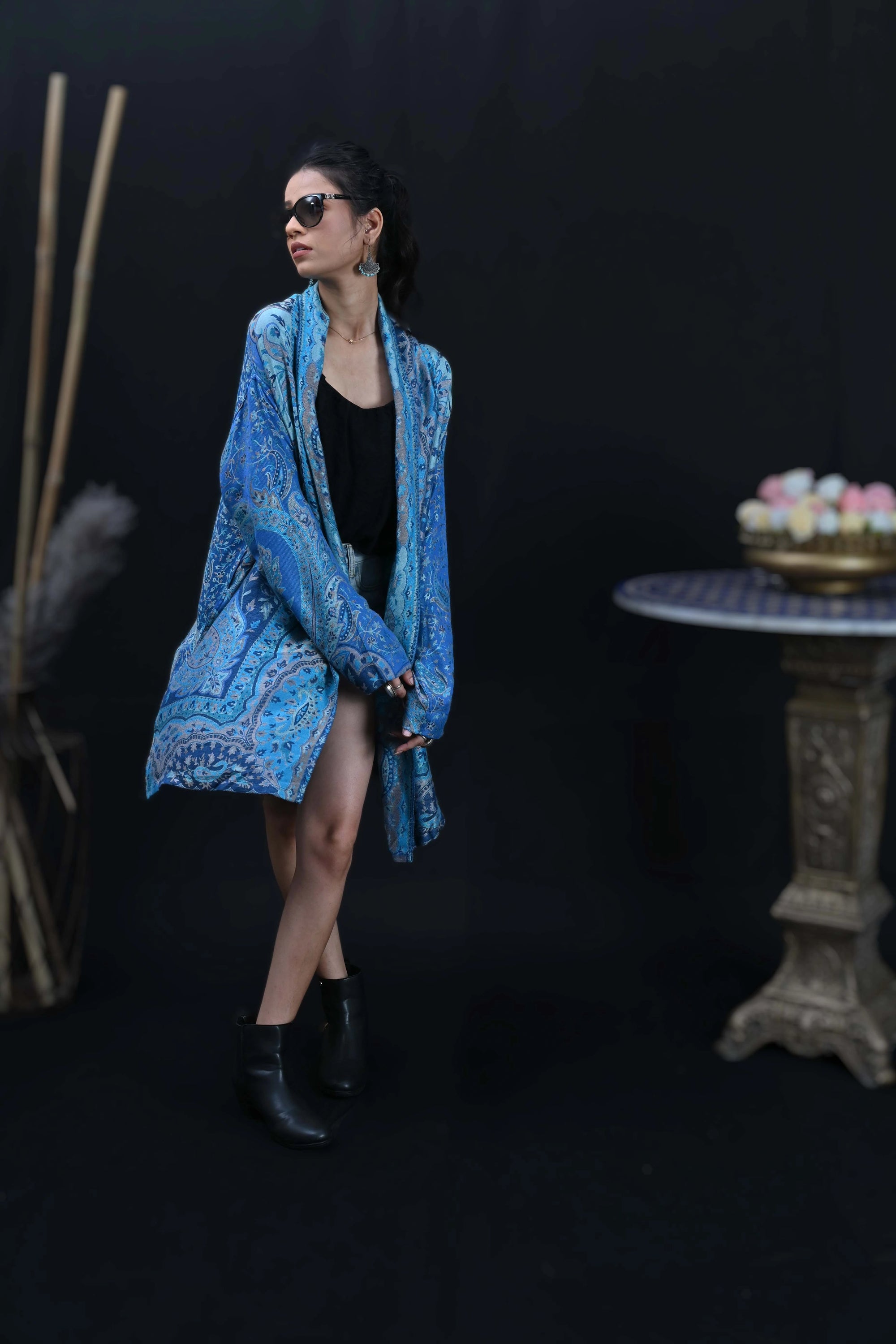 Mavricks Blue - Kaftan Shirt