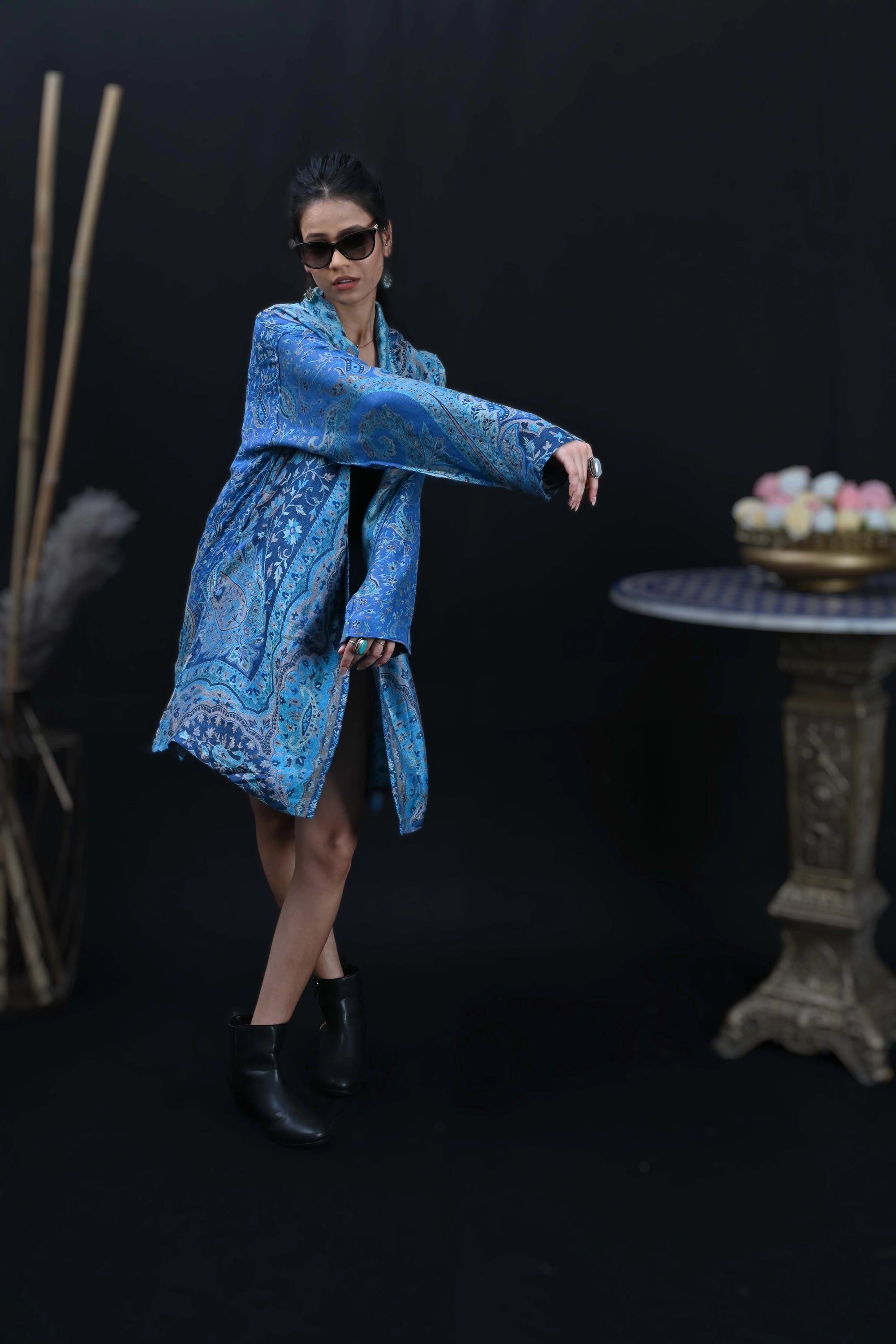 Mavricks Blue - Kaftan Shirt