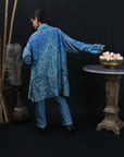 Mavricks Blue - Robe Kaftan