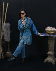 Mavricks Blue - Robe Kaftan