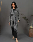 Onyx Black - Robe Kaftan