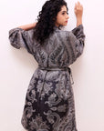 Onyx Black - Robe Kaftan