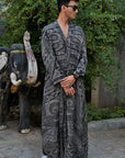 Onyx Black - Robe Kaftan