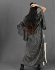 Onyx Black - Kimono Kaftan