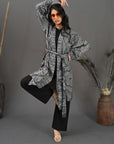 Onyx Black - Robe Kaftan