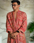 Red Teddy Beige - Robe Kaftan