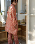 Red Teddy Beige - Robe Kaftan