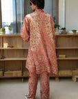 Red Teddy Beige - Robe Kaftan