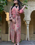 Salmon Berry - Robe Kaftan