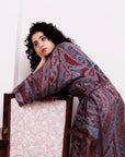 Wine Leaf - Robe Kaftan