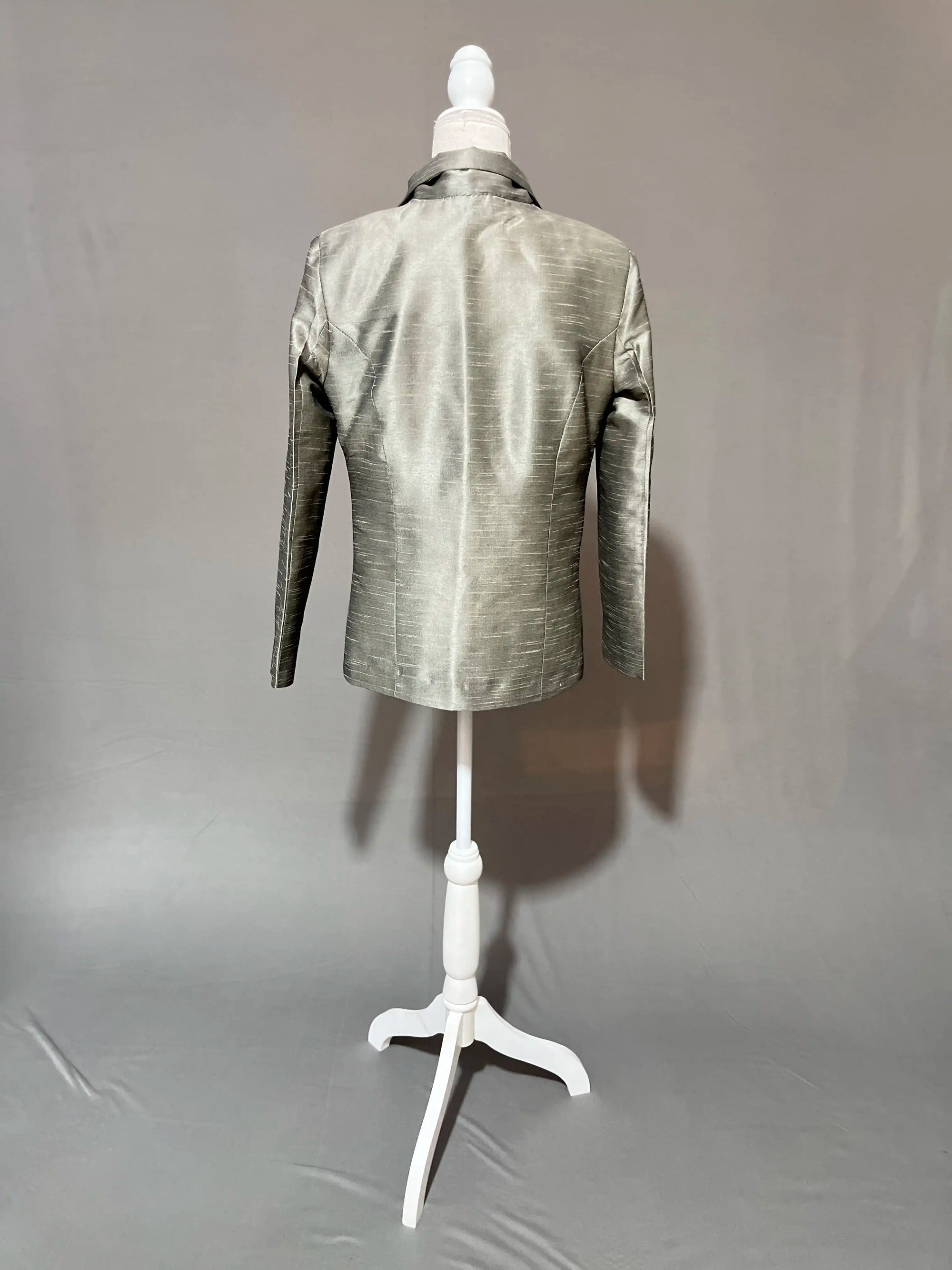 Gold - Marwar Gold Silk - Blazer Coat Jacket