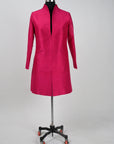 Rose Gold - Pink City Silk - Swing Coat Jacket