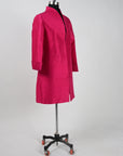 Rose Gold - Pink City Silk - Swing Coat Jacket