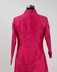 Rose Gold - Pink City Silk - Swing Coat Jacket