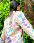 Pink Purple - Suzani Quilt Jacket