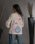 Pink Purple - Suzani Quilt Jacket