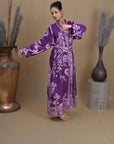 Blue Berry Ice - Robe Kaftan