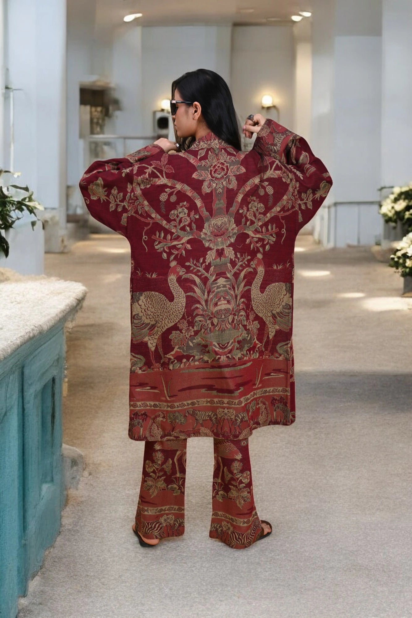 Brown Whisky - Robe Kaftan