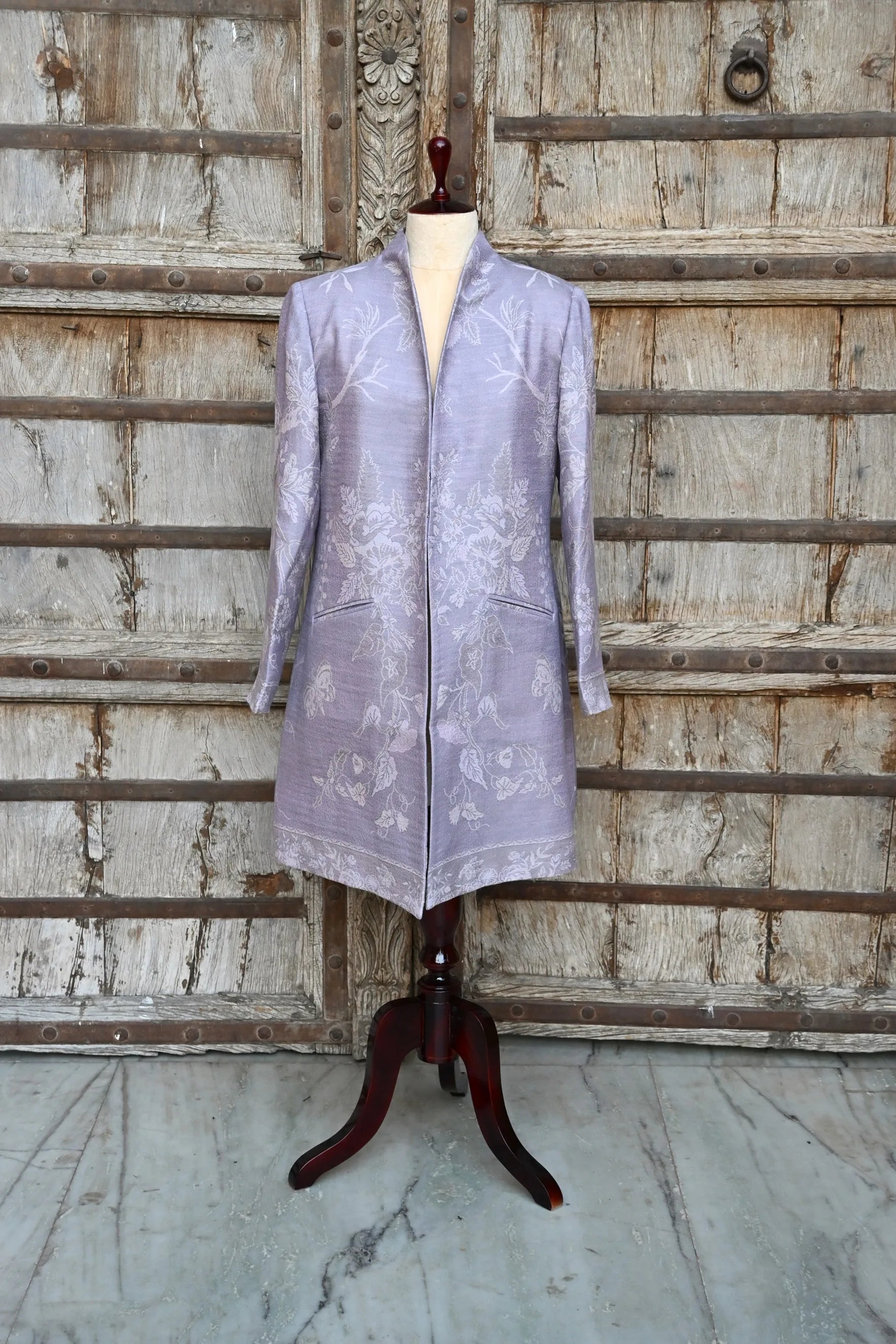 Cherry Freeze - Swing Coat Jacket