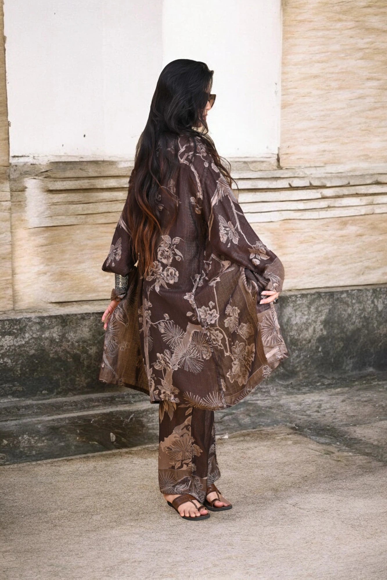 Chocolate Valentine - Robe Kaftan