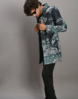 Deep Ocean - Jodhpur Coat Jacket